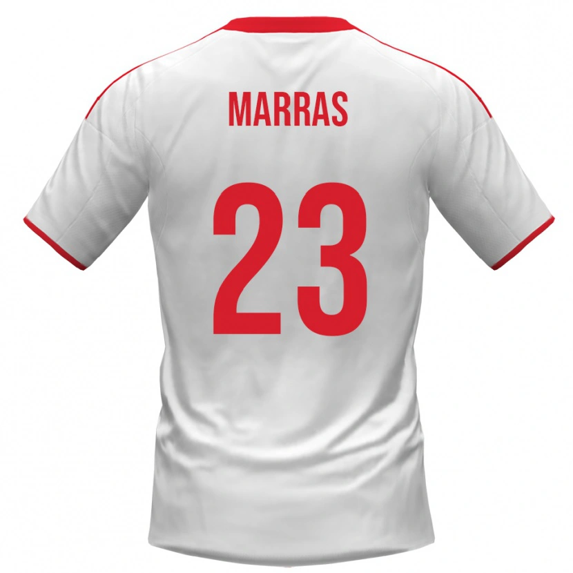 Danxen Pánské Tommaso Marras #23 Bíločervená Domů Hráčské Dresy 2025/26 Dres
