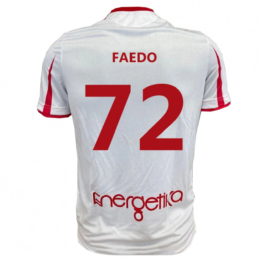Danxen Pánské Carlo Faedo #72 Bíločervená Domů Hráčské Dresy 2025/26 Dres