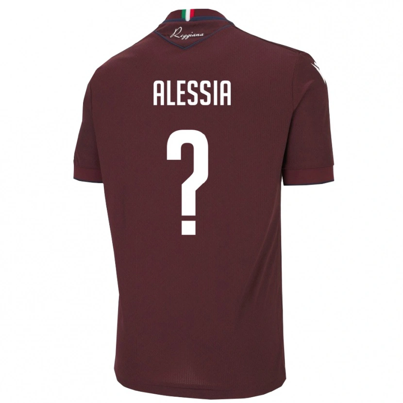 Danxen Pánské Ferrarini Alessia #0 Vínová Bílá Domů Hráčské Dresy 2025/26 Dres