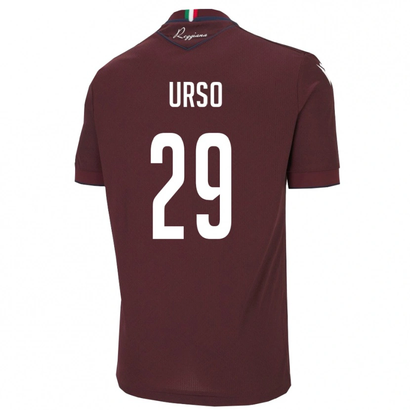 Danxen Pánské Oliver Urso #29 Vínová Bílá Domů Hráčské Dresy 2025/26 Dres
