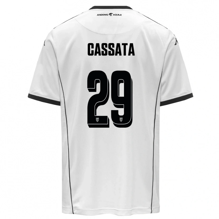 Danxen Pánské Francesco Cassata #29 Bíločerná Domů Hráčské Dresy 2025/26 Dres