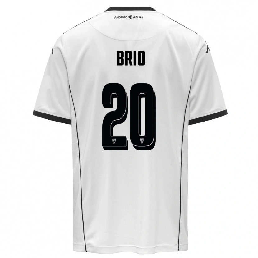 Danxen Pánské Alessandro Brio #20 Bíločerná Domů Hráčské Dresy 2025/26 Dres