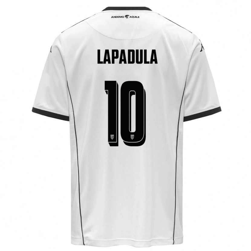 Danxen Pánské Gianluca Lapadula #10 Bíločerná Domů Hráčské Dresy 2025/26 Dres