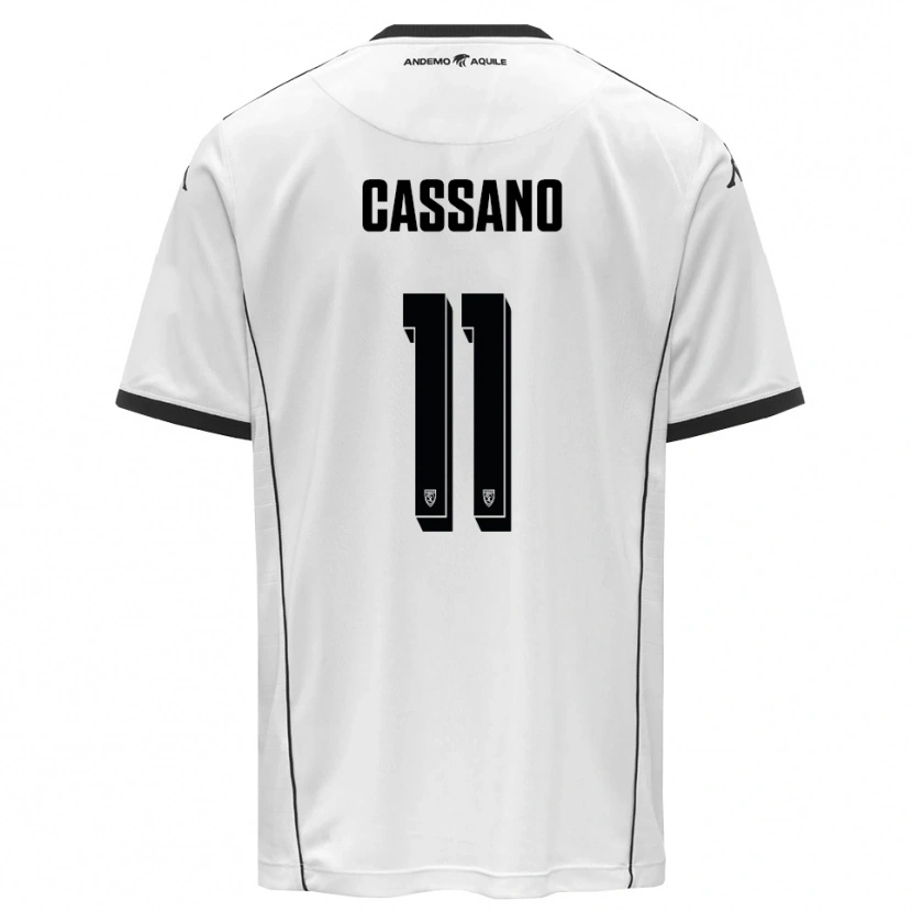 Danxen Pánské Armando Cassano #11 Bíločerná Domů Hráčské Dresy 2025/26 Dres