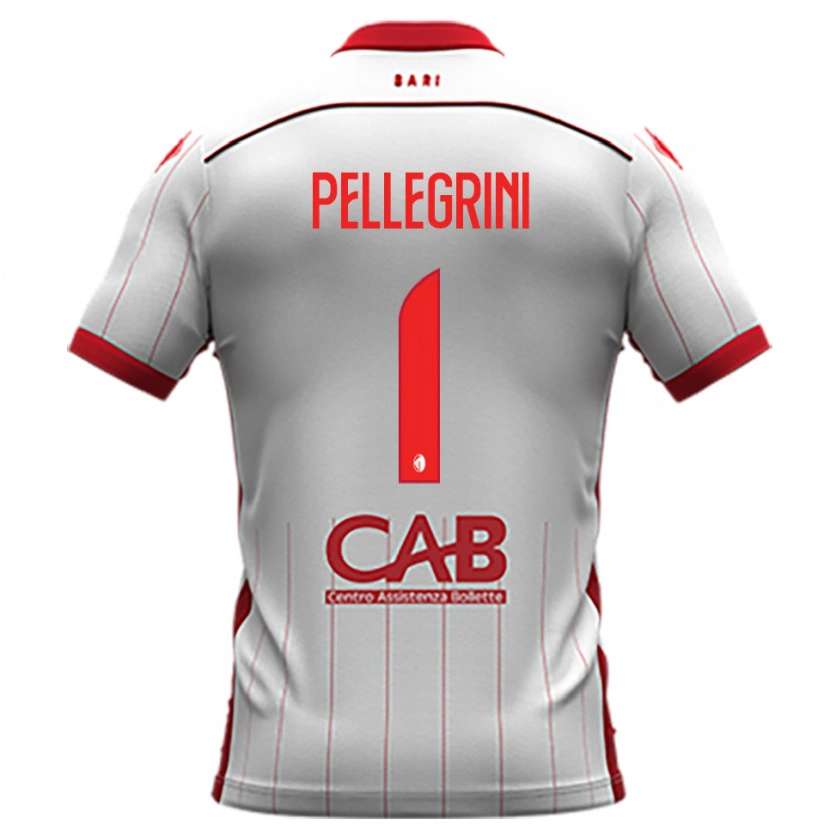 Danxen Pánské Luigi Pellegrini #1 Bíločervená Domů Hráčské Dresy 2025/26 Dres