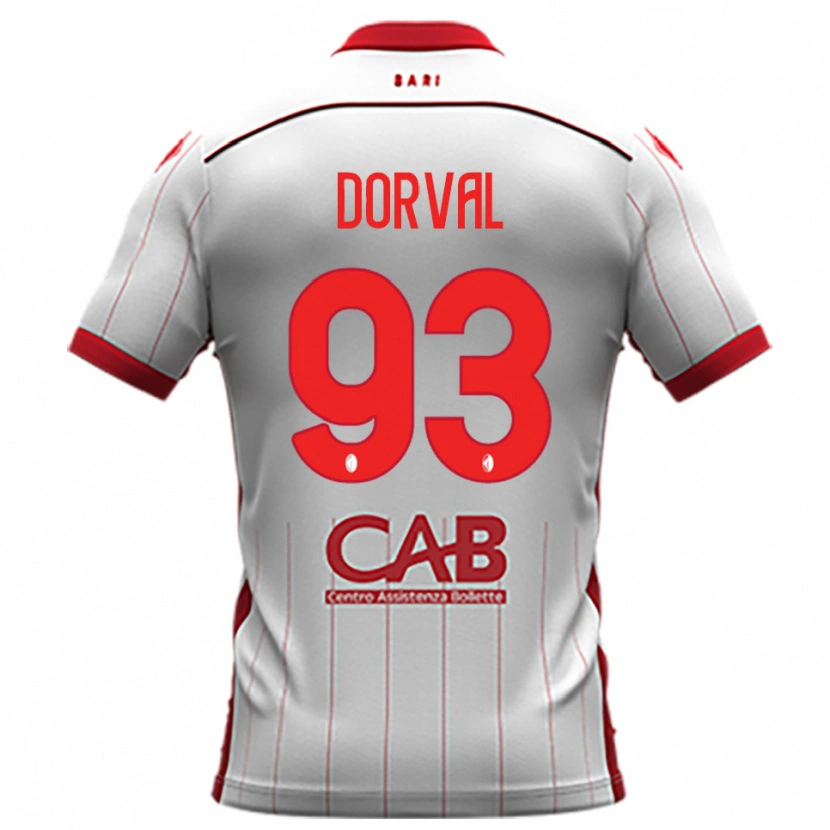 Danxen Pánské Mehdi Dorval #93 Bíločervená Domů Hráčské Dresy 2025/26 Dres