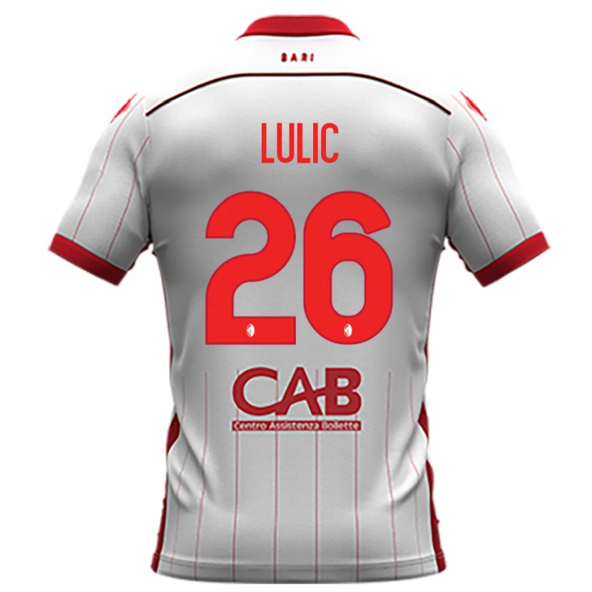 Danxen Pánské Karlo Lulic #26 Bíločervená Domů Hráčské Dresy 2025/26 Dres