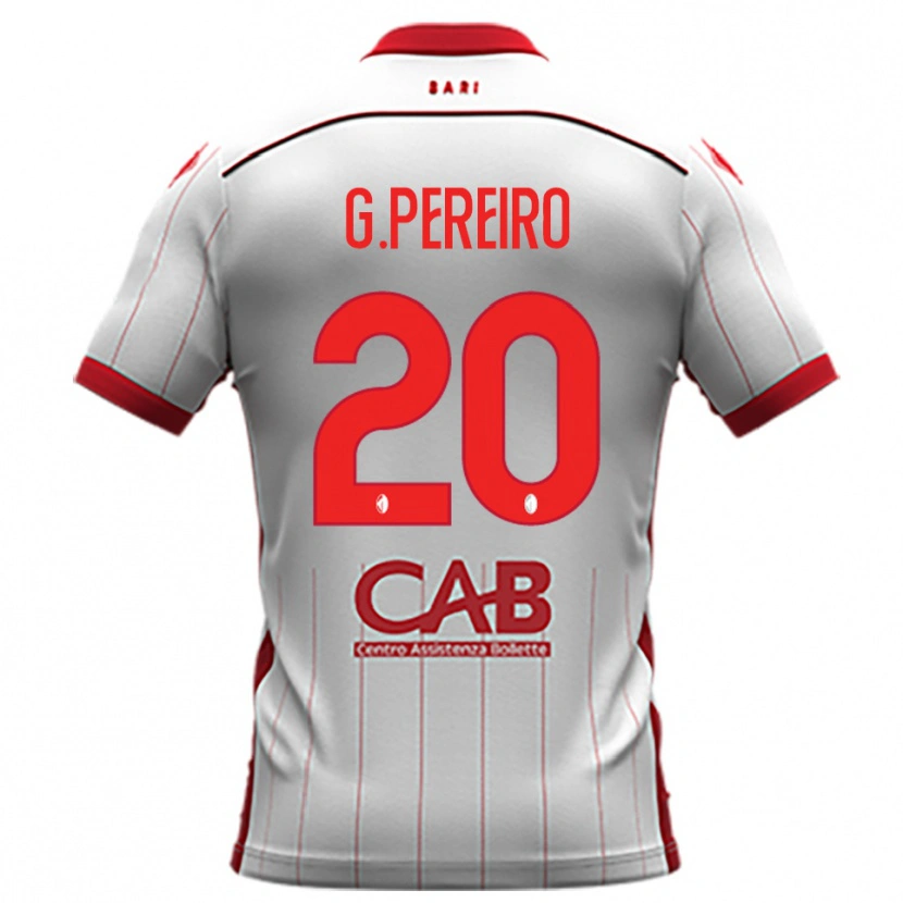 Danxen Pánské Gastón Pereiro #20 Bíločervená Domů Hráčské Dresy 2025/26 Dres