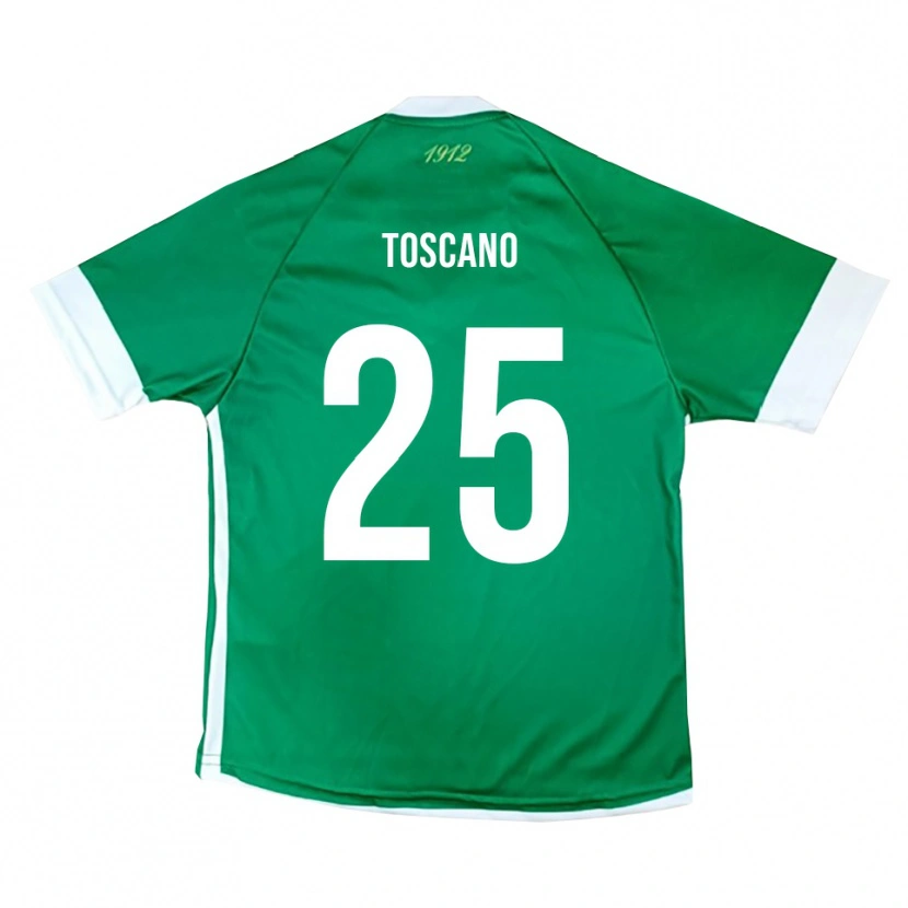 Danxen Pánské Marco Toscano #25 Zeleno-Bílá Domů Hráčské Dresy 2025/26 Dres