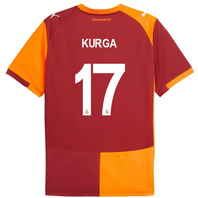 Danxen Pánské Handan Kurğa #17 Červeno-Oranžová Domů Hráčské Dresy 2025/26 Dres