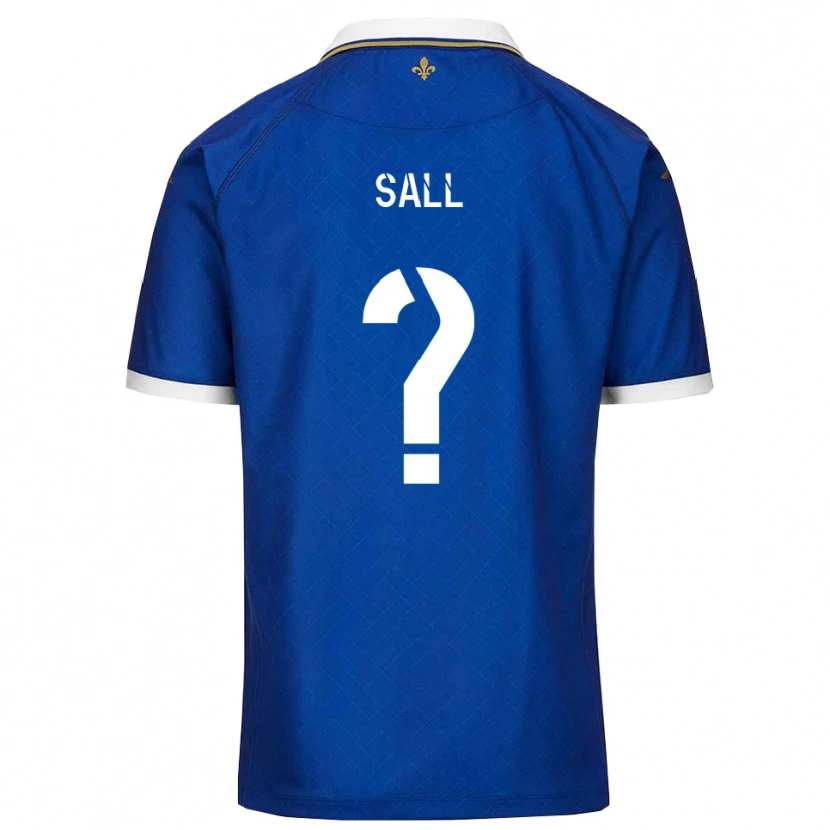 Danxen Pánské Issa Sall #0 Modrá Zlatá Domů Hráčské Dresy 2025/26 Dres