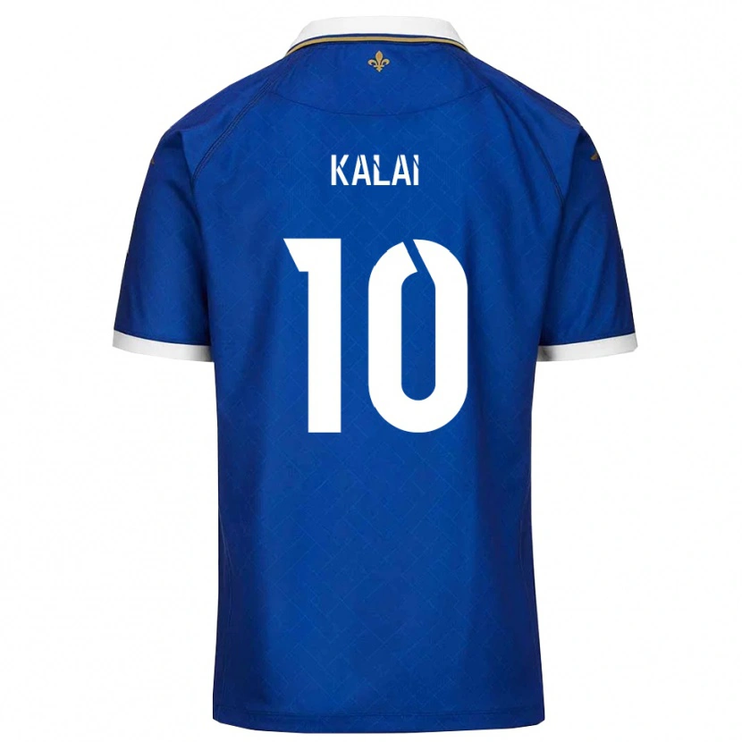 Danxen Pánské Jawed Kalai #10 Modrá Zlatá Domů Hráčské Dresy 2025/26 Dres