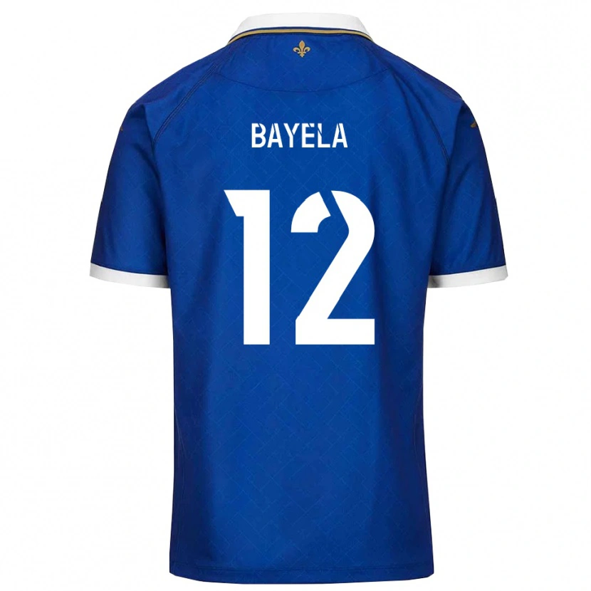 Danxen Pánské Kaneyi Bayela #12 Modrá Zlatá Domů Hráčské Dresy 2025/26 Dres