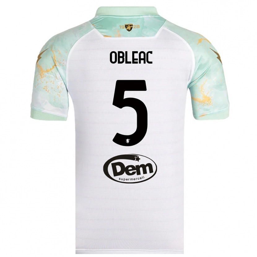 Danxen Pánské Matteo Obleac #5 Bíločerná Daleko Hráčské Dresy 2025/26 Dres