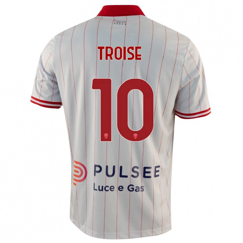 Danxen Pánské Antonio Troise #10 Bíločerveno-Modrá Daleko Hráčské Dresy 2025/26 Dres