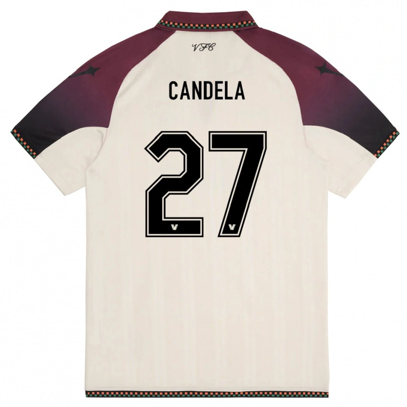 Danxen Pánské Antonio Candela #27 Krémově Vínová Daleko Hráčské Dresy 2025/26 Dres