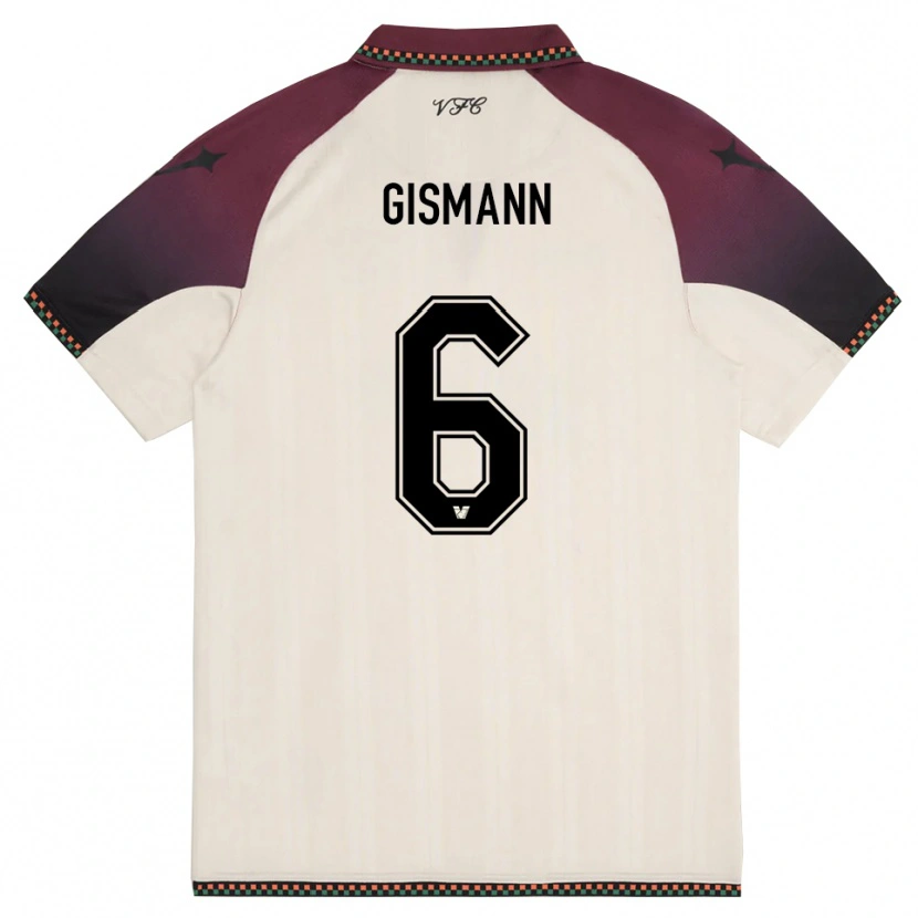 Danxen Pánské Lynn Gismann #6 Krémově Vínová Daleko Hráčské Dresy 2025/26 Dres