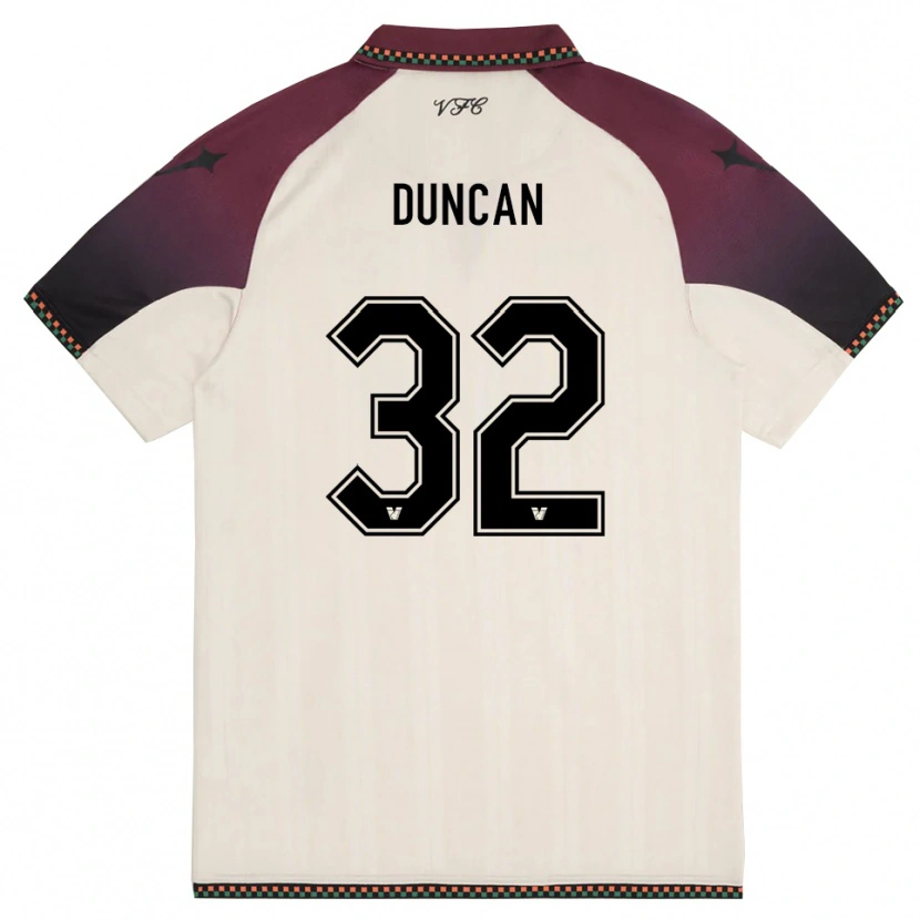 Danxen Pánské Alfred Duncan #32 Krémově Vínová Daleko Hráčské Dresy 2025/26 Dres