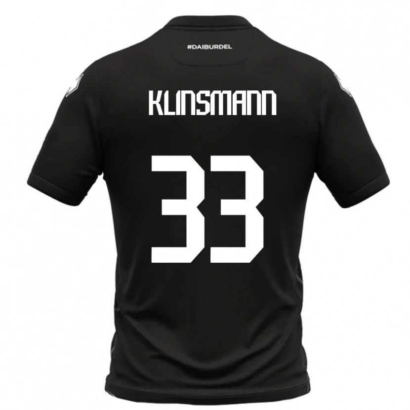 Danxen Pánské Jonathan Klinsmann #33 Černobílá Daleko Hráčské Dresy 2025/26 Dres