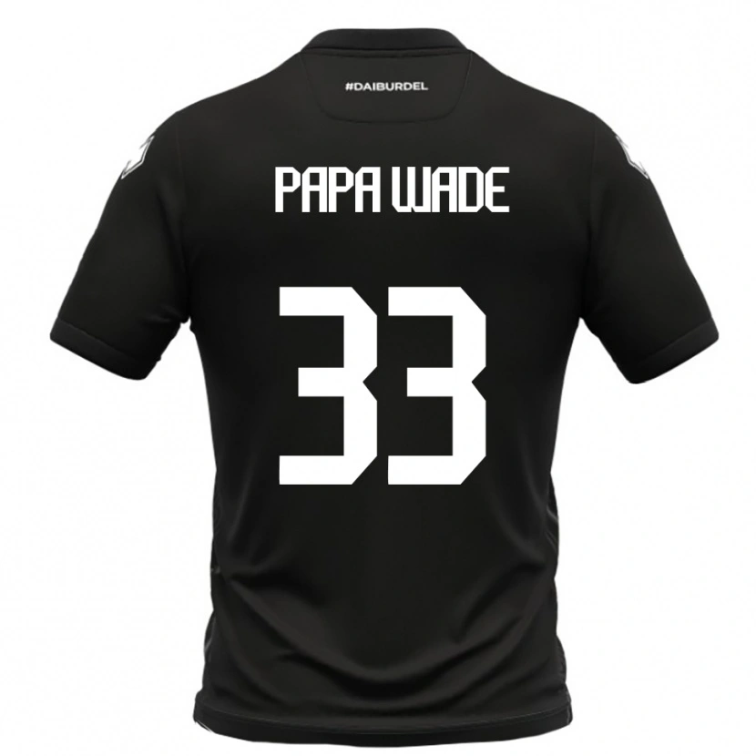 Danxen Pánské Ibrahima Papa Wade #33 Černobílá Daleko Hráčské Dresy 2025/26 Dres
