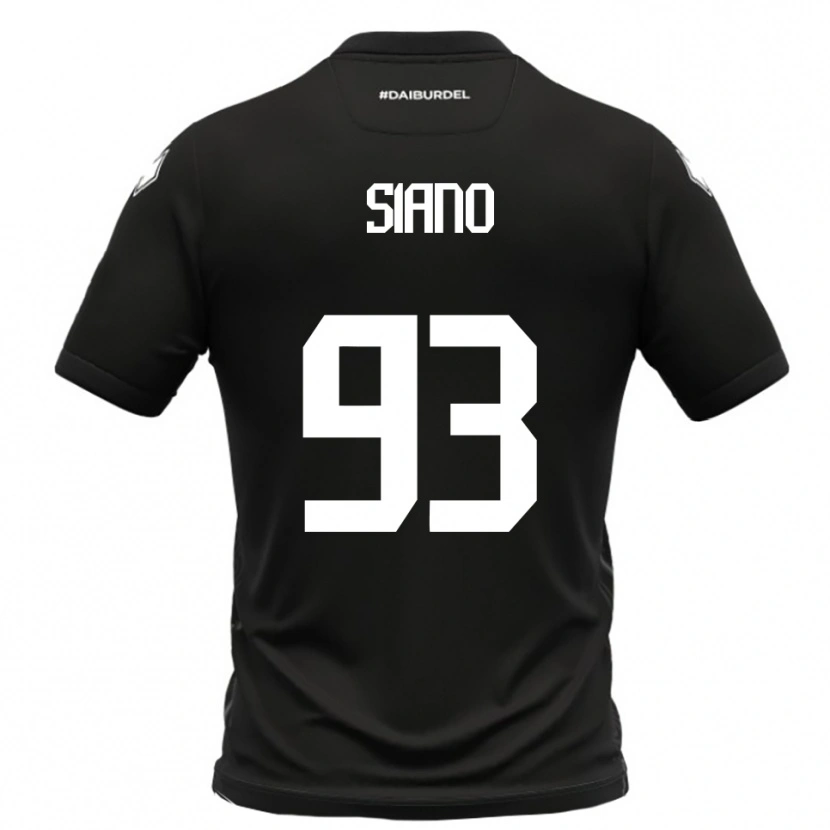 Danxen Pánské Alessandro Siano #93 Černobílá Daleko Hráčské Dresy 2025/26 Dres
