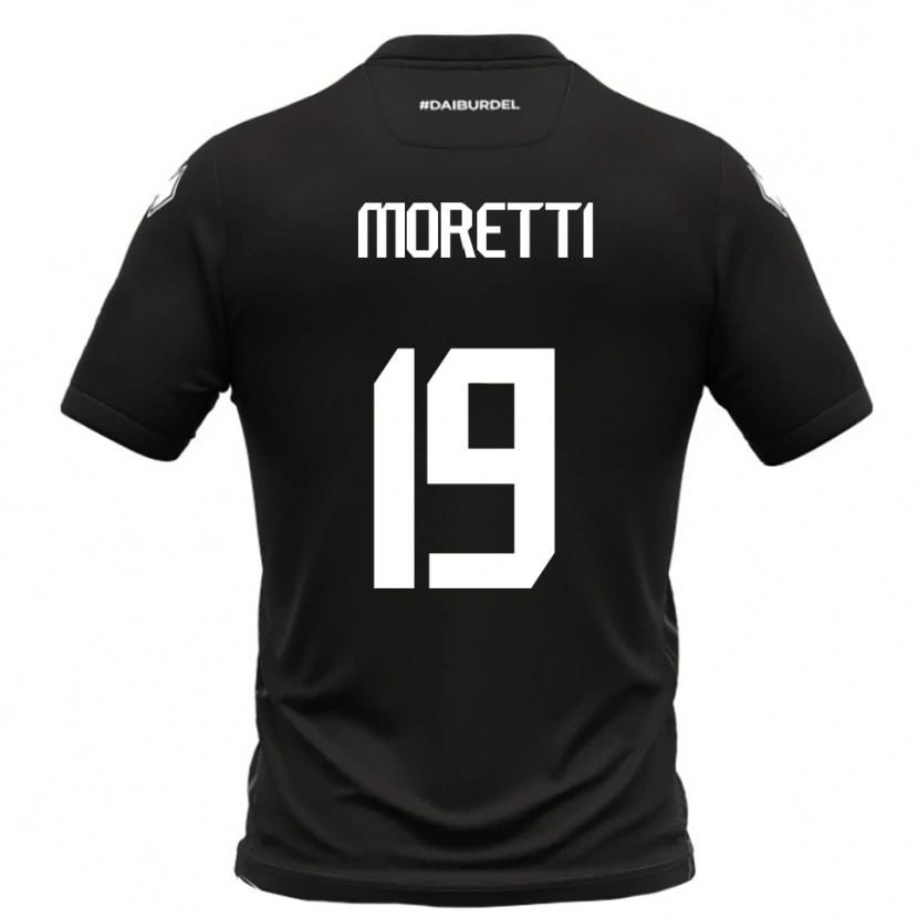 Danxen Pánské Noah Moretti #19 Černobílá Daleko Hráčské Dresy 2025/26 Dres
