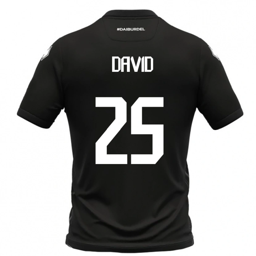 Danxen Pánské Antonio David #25 Černobílá Daleko Hráčské Dresy 2025/26 Dres