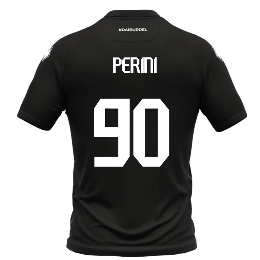 Danxen Pánské Giovanni Perini #90 Černobílá Daleko Hráčské Dresy 2025/26 Dres