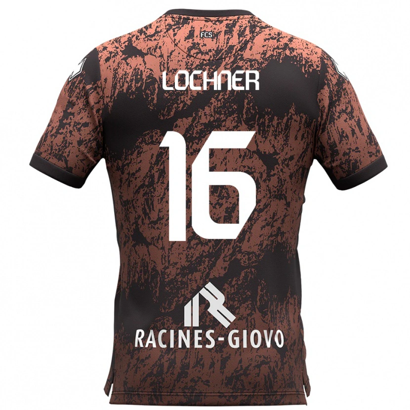 Danxen Pánské Filippo Lochner #16 Hnědá Černá Daleko Hráčské Dresy 2025/26 Dres
