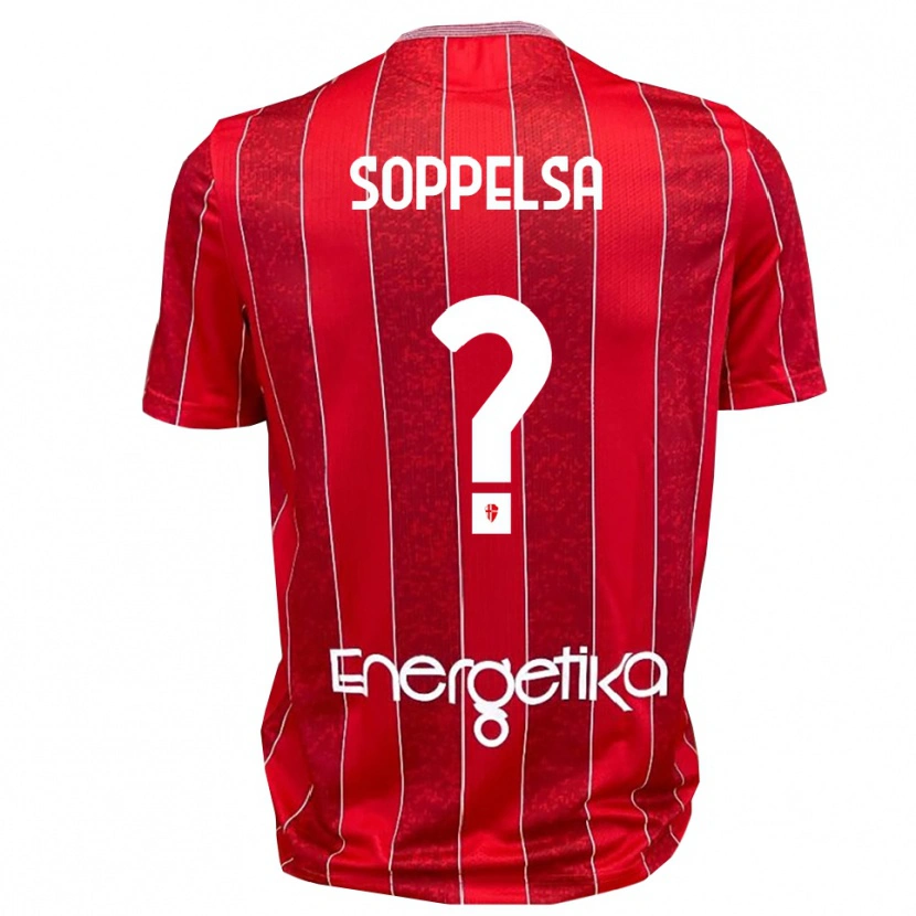 Danxen Pánské Mattia Soppelsa #0 Červenobílá Daleko Hráčské Dresy 2025/26 Dres