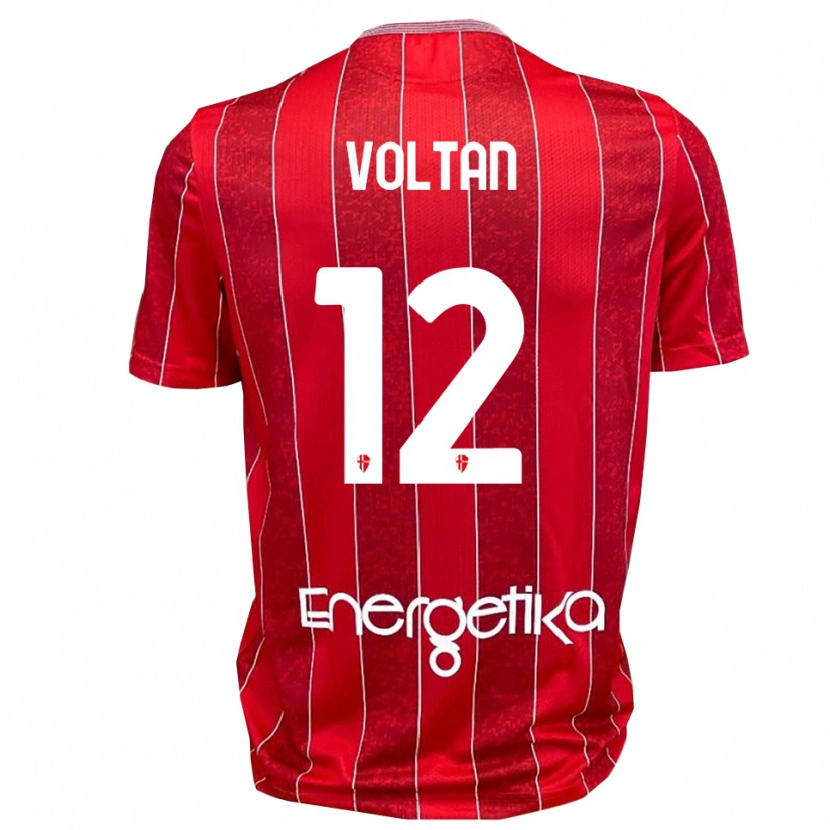 Danxen Pánské Michele Voltan #12 Červenobílá Daleko Hráčské Dresy 2025/26 Dres