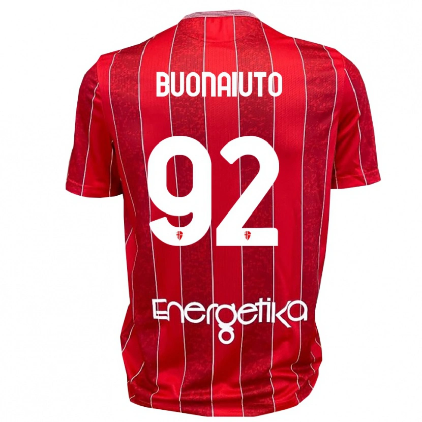 Danxen Pánské Cristian Buonaiuto #92 Červenobílá Daleko Hráčské Dresy 2025/26 Dres