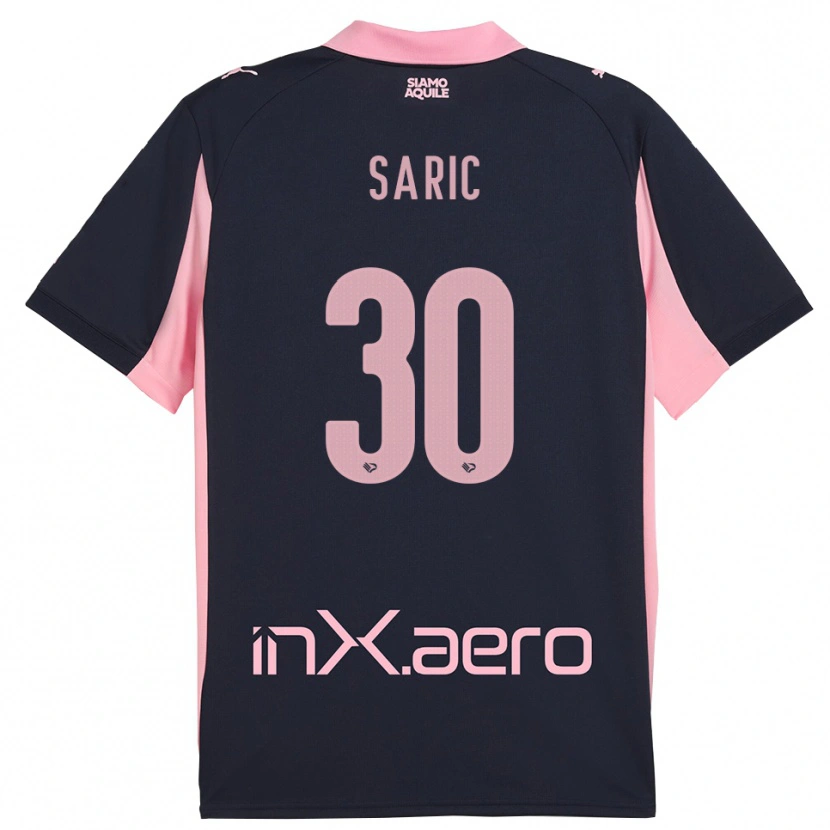 Danxen Pánské Dario Saric #30 Tmavě Modrá Růžová Daleko Hráčské Dresy 2025/26 Dres