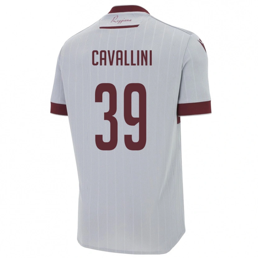 Danxen Pánské Giacomo Cavallini #39 Vínová Bílá Daleko Hráčské Dresy 2025/26 Dres