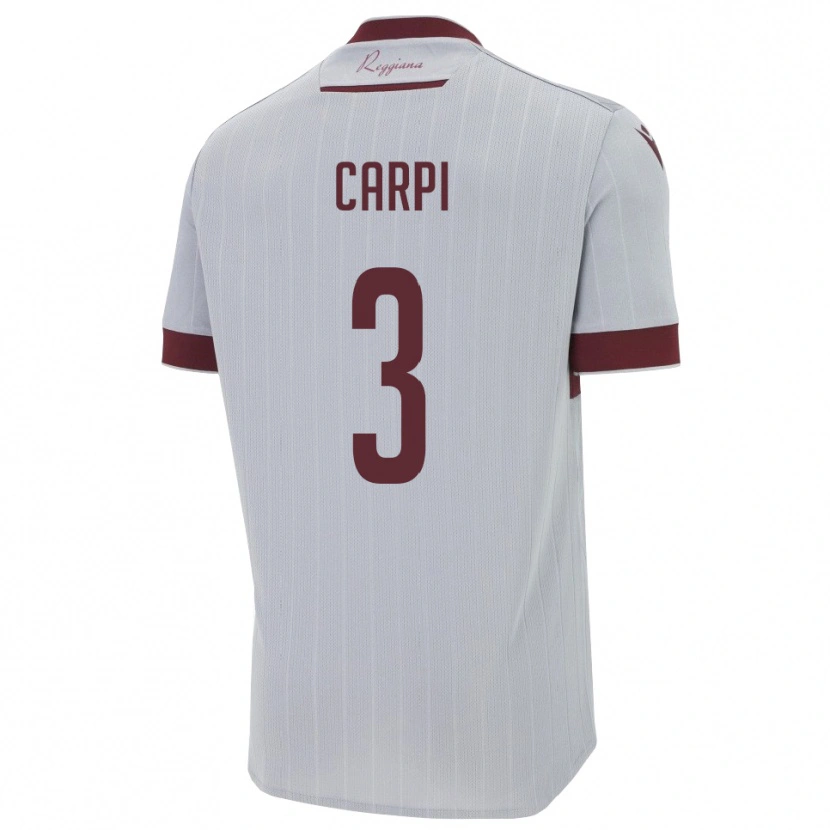 Danxen Pánské Filippo Carpi #3 Vínová Bílá Daleko Hráčské Dresy 2025/26 Dres