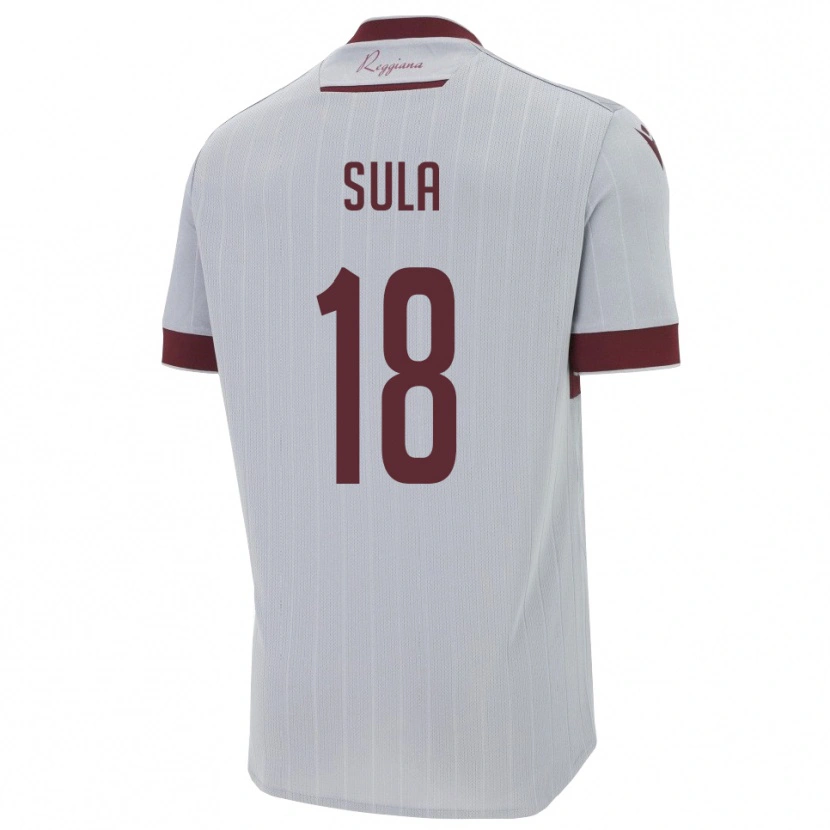 Danxen Pánské Joel Sula #18 Vínová Bílá Daleko Hráčské Dresy 2025/26 Dres