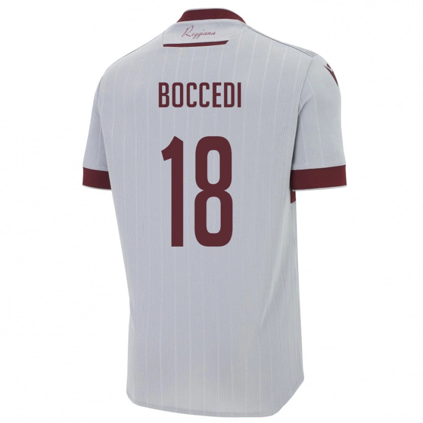 Danxen Pánské Alessandro Boccedi #18 Vínová Bílá Daleko Hráčské Dresy 2025/26 Dres