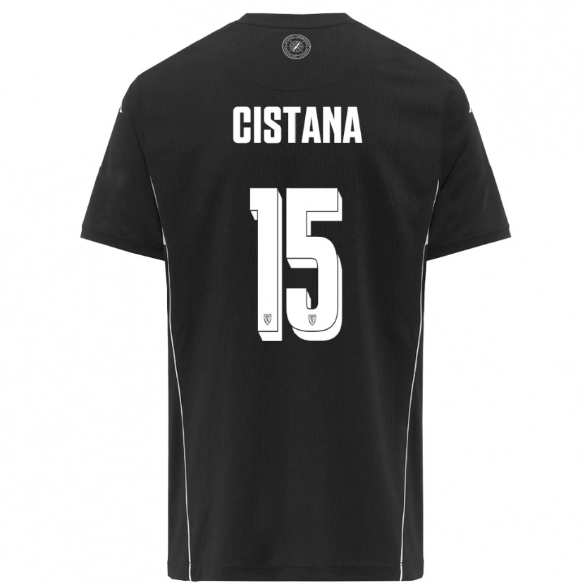 Danxen Pánské Andrea Cistana #15 Černobílá Daleko Hráčské Dresy 2025/26 Dres