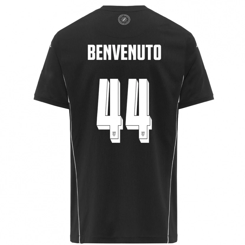 Danxen Pánské Mattia Benvenuto #44 Černobílá Daleko Hráčské Dresy 2025/26 Dres