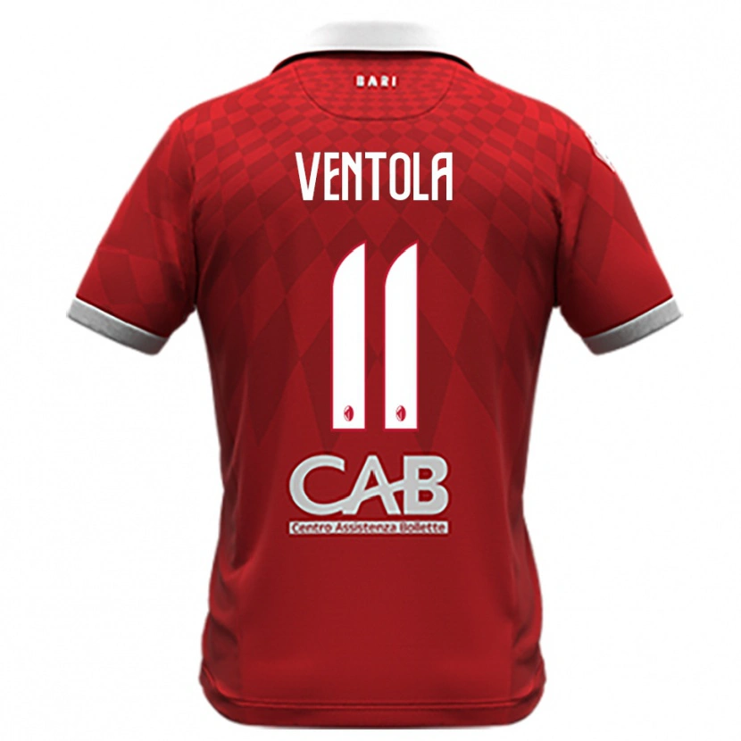 Danxen Pánské Flavio Ventola #11 Červenobílá Daleko Hráčské Dresy 2025/26 Dres