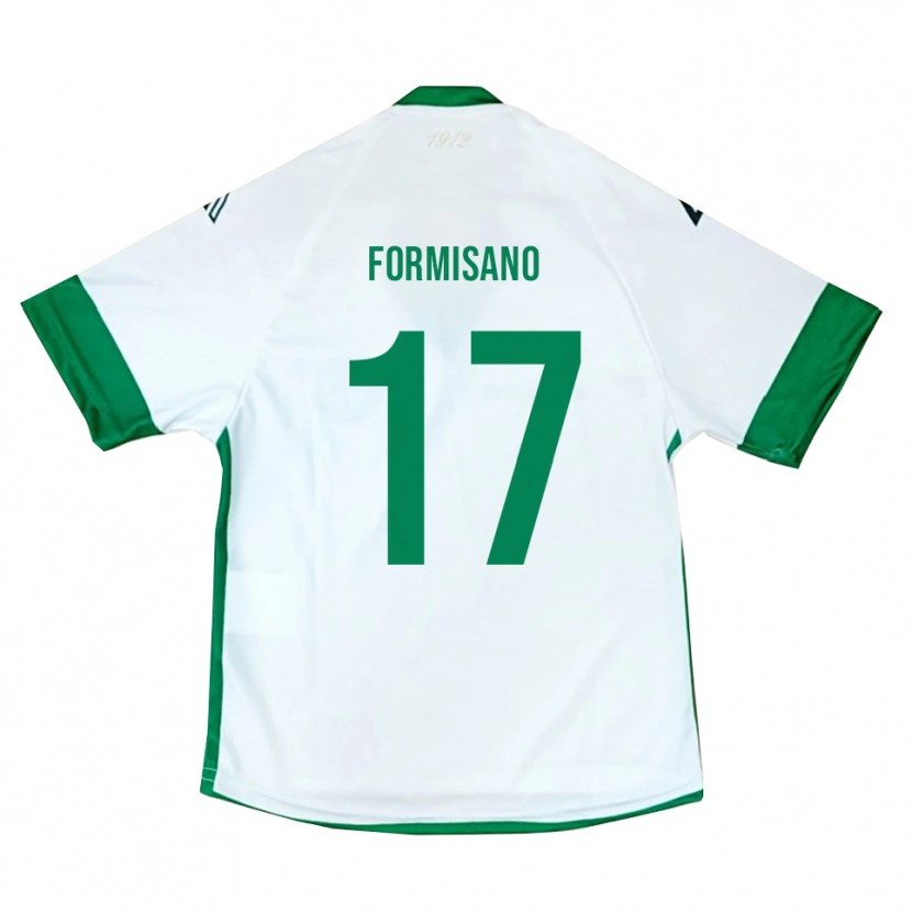 Danxen Pánské Pasquale Formisano #17 Bílo-Zeleno-Modrá Daleko Hráčské Dresy 2025/26 Dres