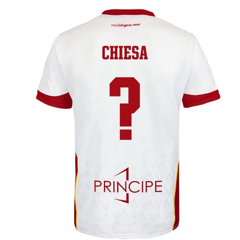 Danxen Pánské Riccardo Chiesa #0 Bíločervená Daleko Hráčské Dresy 2025/26 Dres
