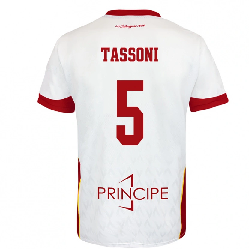Danxen Pánské Raul Tassoni #5 Bíločervená Daleko Hráčské Dresy 2025/26 Dres