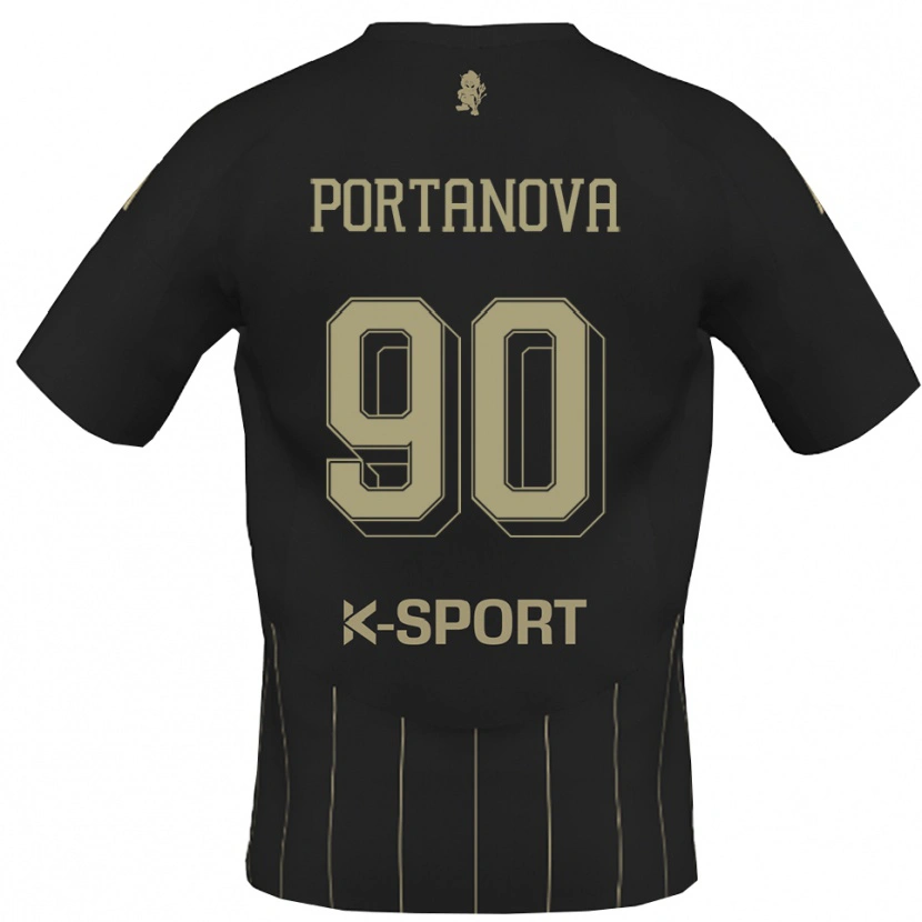Danxen Pánské Denis Portanova #90 Šedá Bílá Daleko Hráčské Dresy 2025/26 Dres
