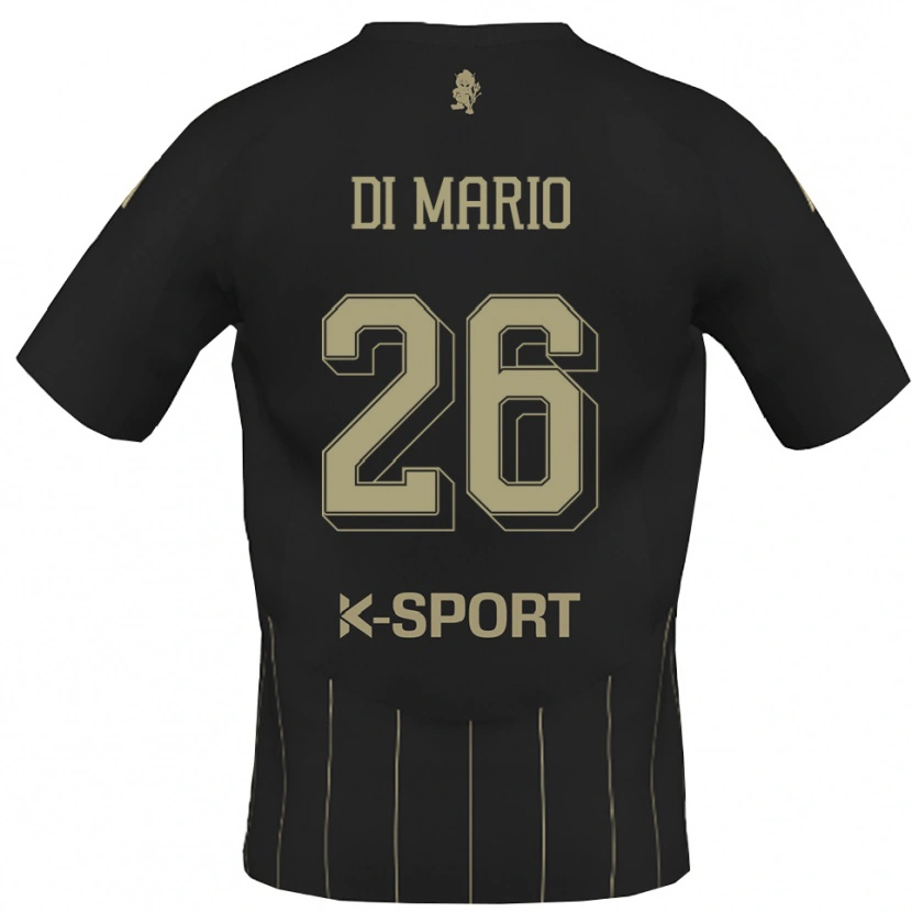 Danxen Pánské Stefano Di Mario #26 Šedá Bílá Daleko Hráčské Dresy 2025/26 Dres