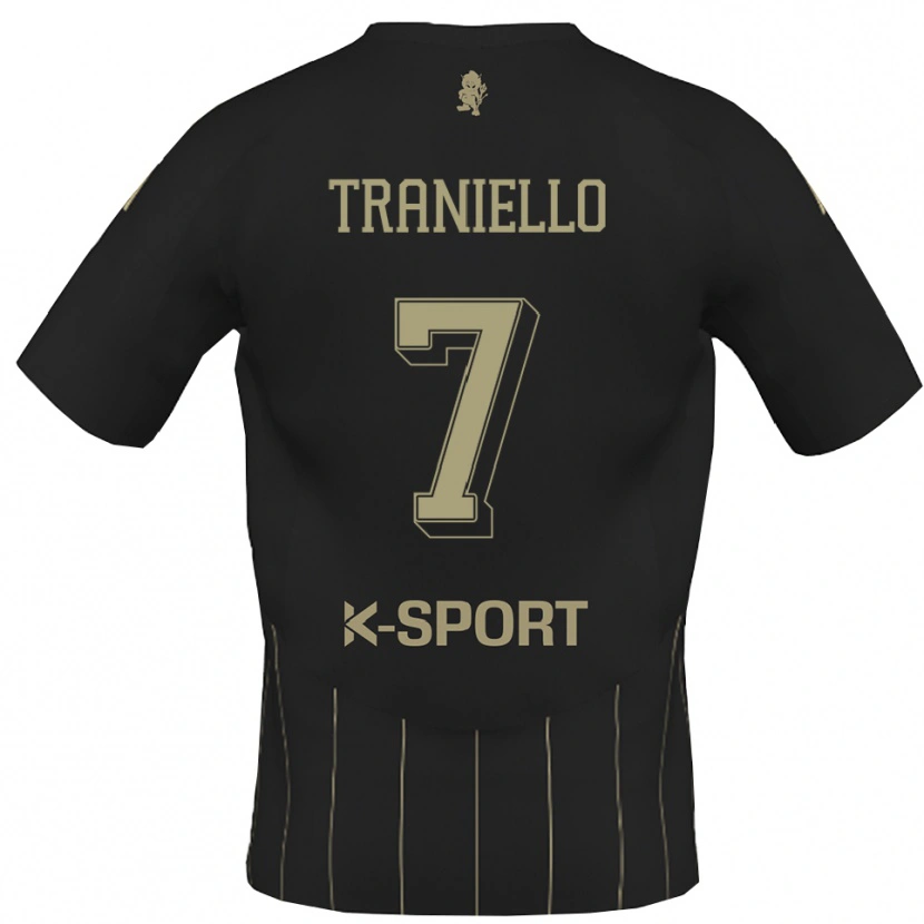 Danxen Pánské Andrea Traniello #7 Šedá Bílá Daleko Hráčské Dresy 2025/26 Dres