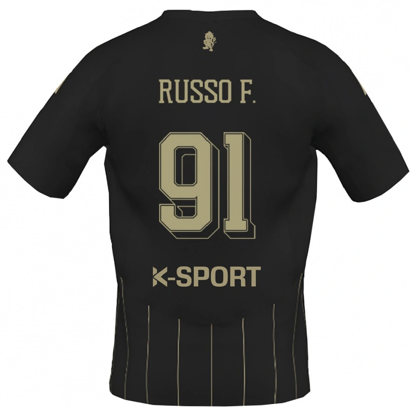 Danxen Pánské Flavio Russo #91 Šedá Bílá Daleko Hráčské Dresy 2025/26 Dres