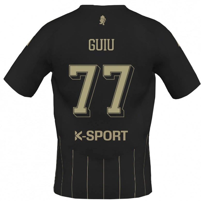 Danxen Pánské Bernat Guiu #77 Šedá Bílá Daleko Hráčské Dresy 2025/26 Dres