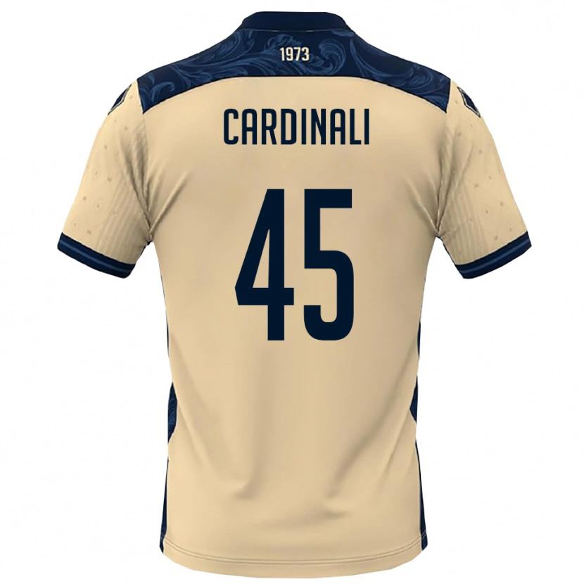 Danxen Pánské Matteo Cardinali #45 Bílá Tmavě Modrá Daleko Hráčské Dresy 2025/26 Dres
