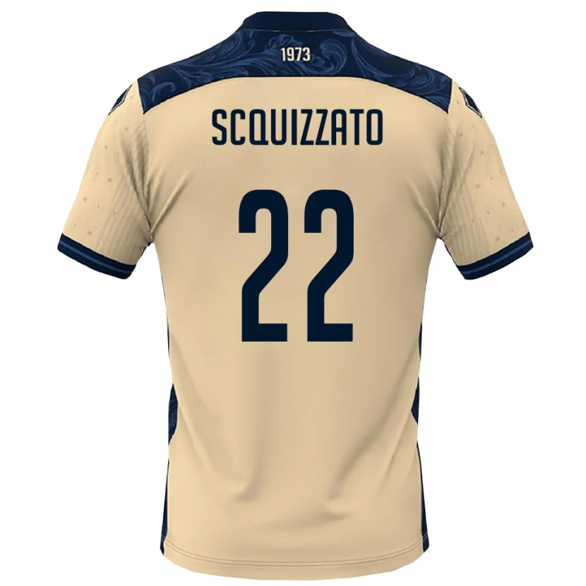 Danxen Pánské Edoardo Scquizzato #22 Bílá Tmavě Modrá Daleko Hráčské Dresy 2025/26 Dres